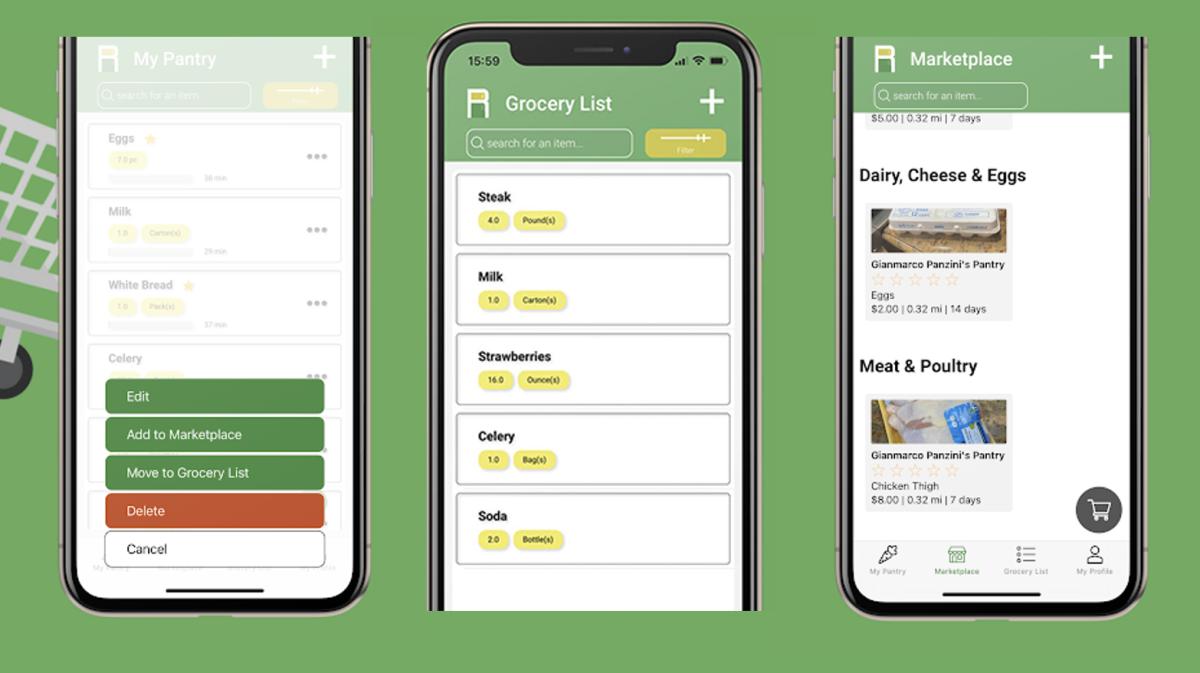 ‘Grocery sharing’ app Recelery lets users resell food items to help minimize waste