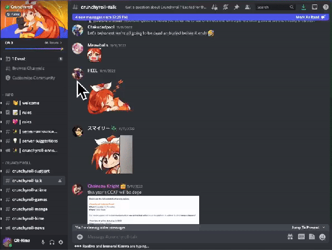 Discord users can now link their Crunchyroll accounts