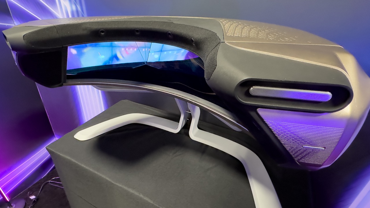 At CES, this VR headset wears you